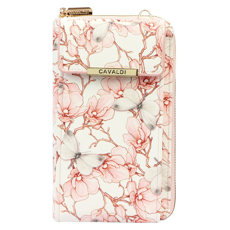 Portfel damski skórzany skóra ekologiczna Cavaldi 