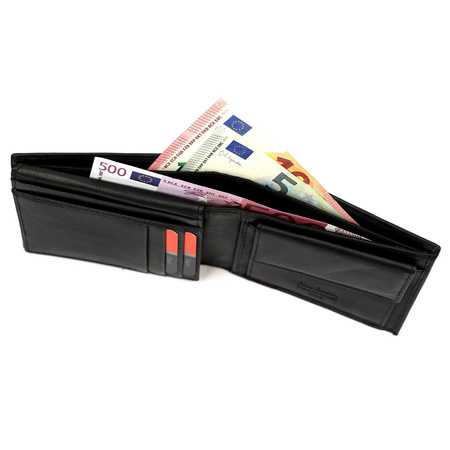 Portfel męski skórzany skóra naturalna Pierre Cardin