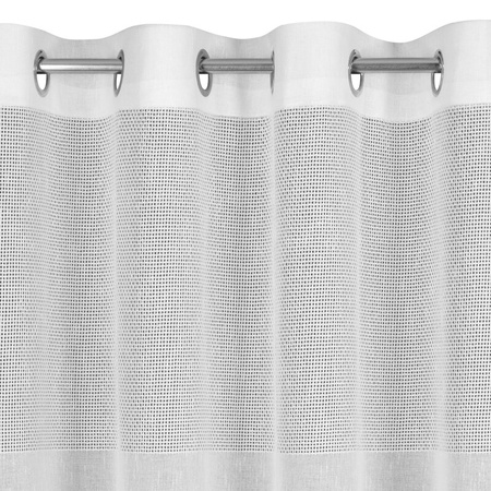 FIRANA GOTOWA MARISA 140 X 250 CM BIAŁY