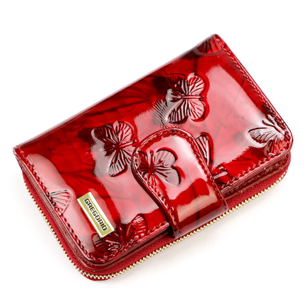 Portfel damski skórzany skóra naturalna Gregorio