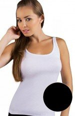 Koszulka damska na ramiączkach  Mania S-XL czarna 