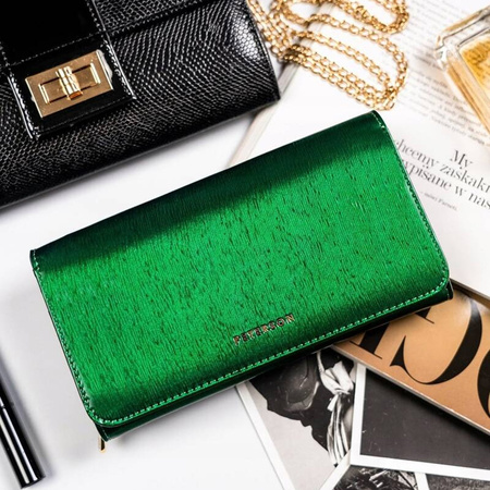 Portfel damski skórzany skóra naturalna Peterson