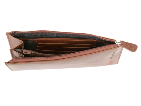 Portfel damski skórzany skóra naturalna Pierre Cardin