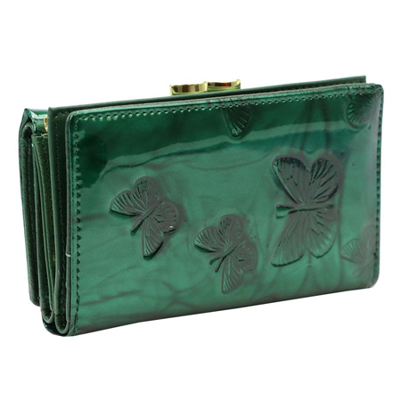 Portfel damski skóra naturalna skórzany Gregorio 