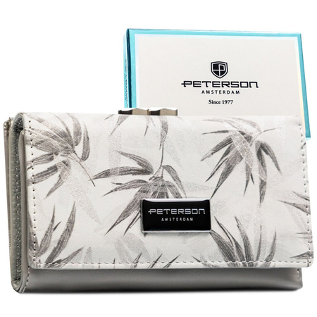 Portfel damski skóra naturalna skórzany Peterson