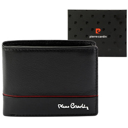 Portfel męski skórzany skóra naturalna Pierre Cardin