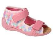 Befado kapcie sandałki pantofle dla dziewczynki