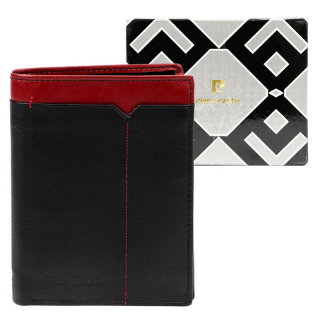 Portfel męski skórzany skóra naturalna Pierre Cardin