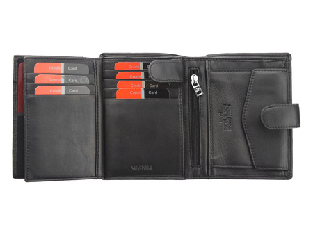 Portfel męski skórzany skóra naturalna Pierre Cardin
