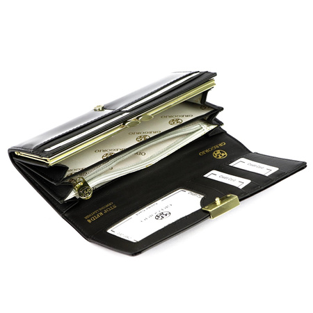 Portfel damski skórzany skóra naturalna Gregorio