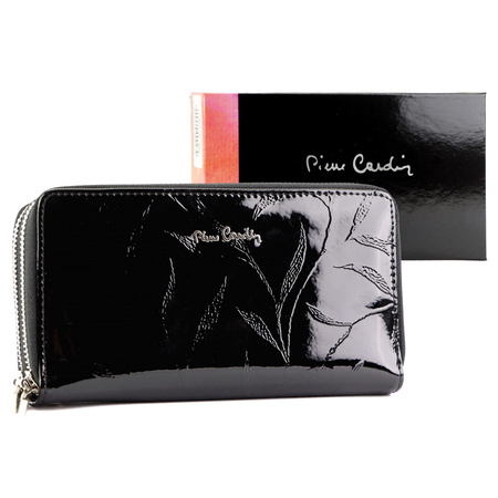 Portfel damski skóra naturalna skórzany Pierre Cardin