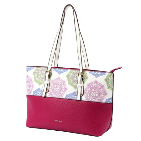 Torebka torebki skórzana skóra ekologiczna Pierre Cardin damska