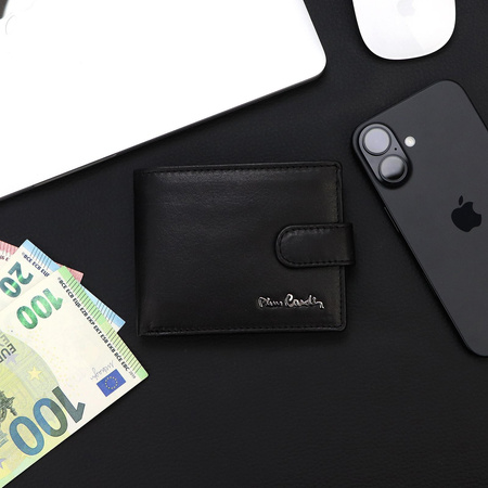 Portfel męski skórzany skóra naturalna Pierre Cardin