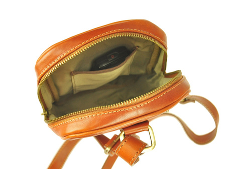 Torba saszetka listonoszka męska na ramię skórzana skóra naturalna Gregorio 