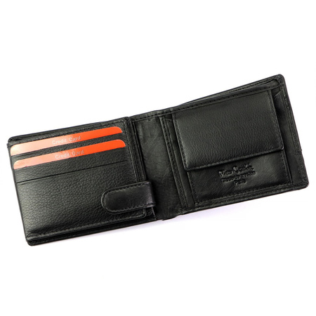 Portfel męski skórzany skóra naturalna Pierre Cardin