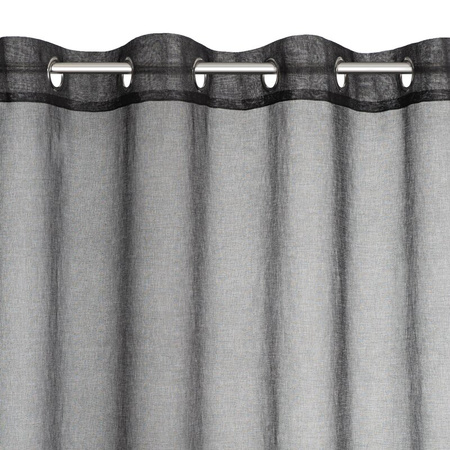 FIRANA GOTOWA CARLI 140 X 250 CM CZARNY