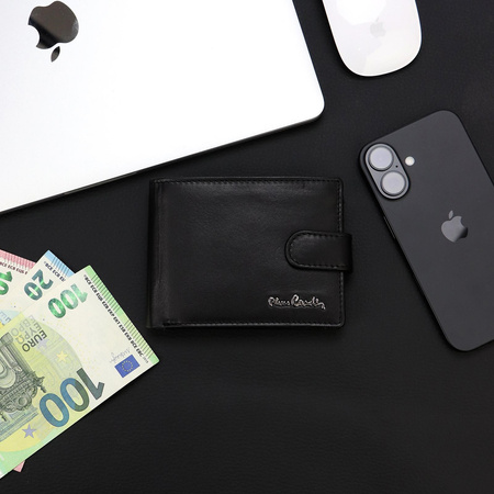 Portfel męski skórzany skóra naturalna Pierre Cardin