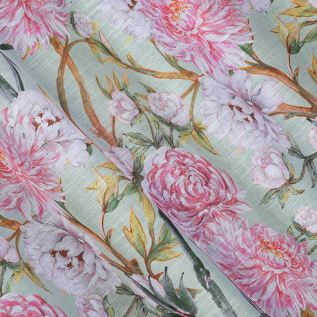 ZASŁONA GOTOWA NYDIA 140 X 250 CM MIĘTOWY