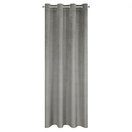 ZASŁONA GOTOWA FARGO 140 X 250 CM POPIELATY