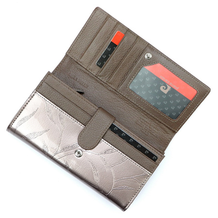 Portfel damski skórzany skóra naturalna Pierre Cardin 