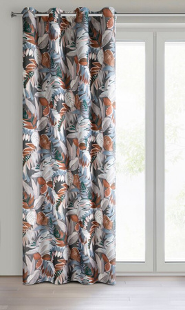 ZASŁONA GOTOWA MARILA 140 X 270 CM STALOWY