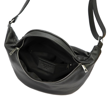 Torebka torebki skórzana saszetka nerka skóra naturalna Luka damska