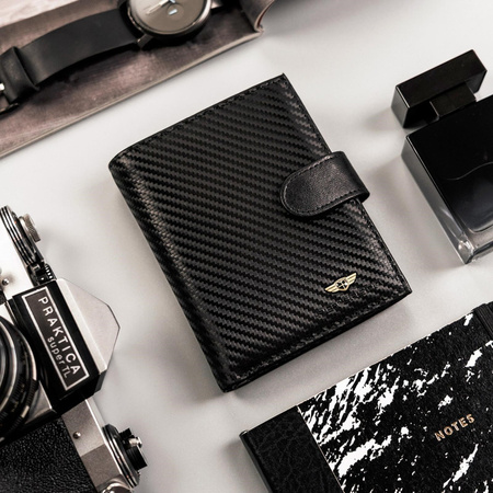 Portfel męski skórzany skóra naturalna  Peterson