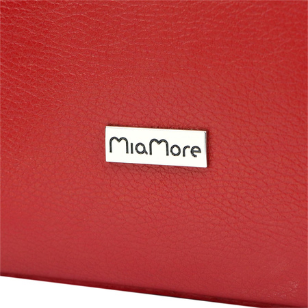 MiaMore torebka listonoszka skóra naturalna beżowy