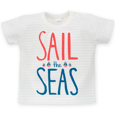 Koszulka T-shirt Pinokio Little Fish 74 paski