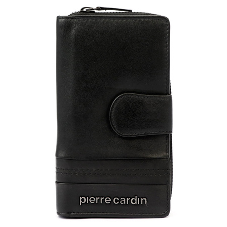 Portfel damski skórzany skóra naturalna Pierre Cardin