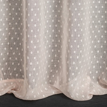 ZASŁONA GOTOWA HANIA 140 X 250 CM RÓŻOWY