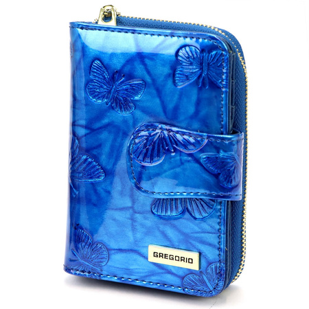 Portfel damski skórzany skóra naturalna Gregorio