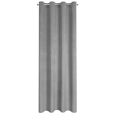 ZASŁONA GOTOWA ELIZA 140 X 250 CM SZARY
