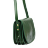 Florence torebka listonoszka skóra naturalna zielony