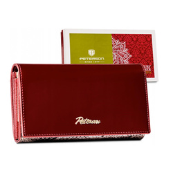 Portfel damski skóra naturalna skórzany Peterson