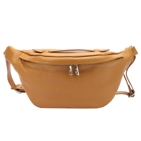 Torebka nerka saszetka damska skórzana skóra naturalna Luka