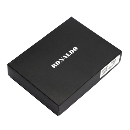 Portfel męski skórzany skóra naturalna Ronaldo 