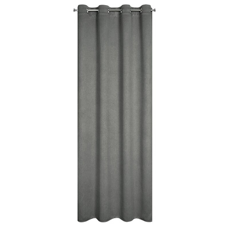 ZASŁONA GOTOWA CARLO 135 X 250 CM POPIELATY