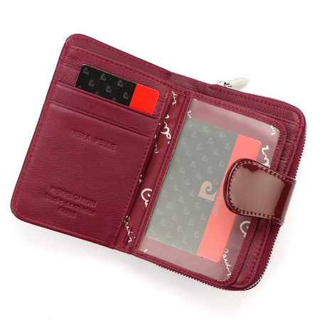 Portfel damski skórzany skóra naturalna Pierre Cardin 