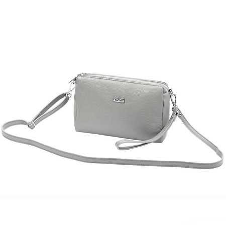 MiaMore torebka listonoszka skóra naturalna beżowy