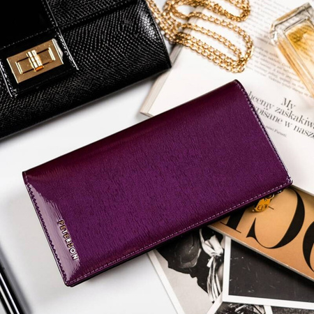 Portfel damski skórzany skóra naturalna  Peterson