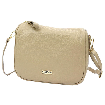 Torebka torebki skórzana skóra naturalna MiaMore damska 