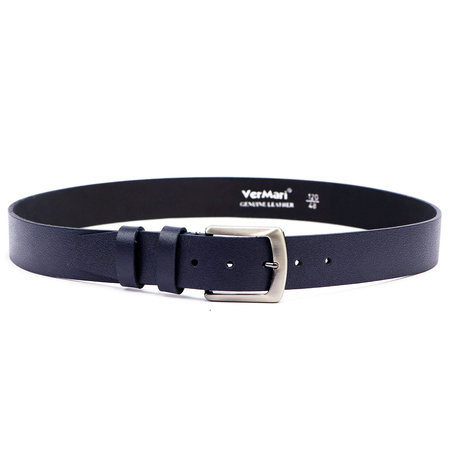 Pasek męski skórzany skóra naturalna VerMari 