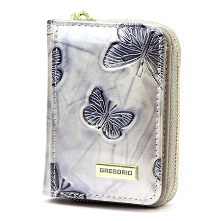 Portfel damski skórzany skóra naturalna Gregorio