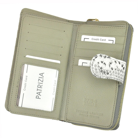 Portfel damski skórzany skóra naturalna Patrizia