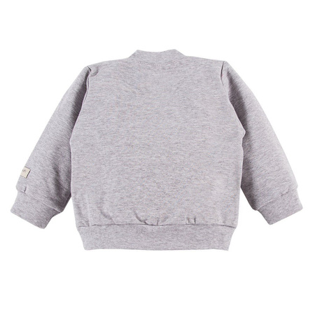  BLUZA SIMPLY COMFY KANGUREK SZARY EWA KLUCZE 