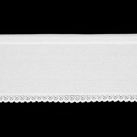 FIRANA GOTOWA GUSTO NA TAŚMIE 150 X 30 CM BIAŁY