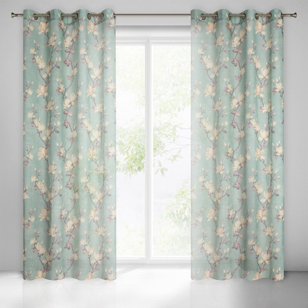 ZASŁONA GOTOWA LUNA 140 X 250 CM MIĘTOWY