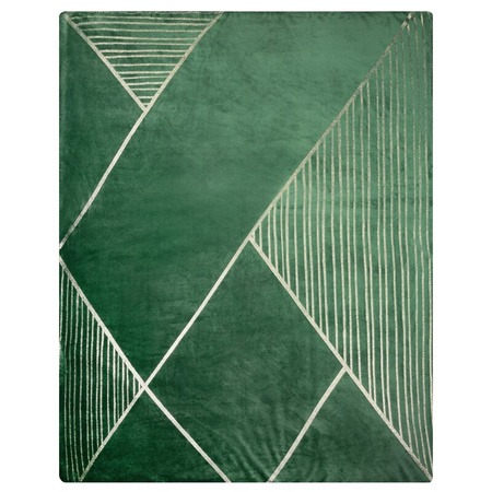 KOC GINKO3 150 X 200 CM CIEMNOZIELONY
