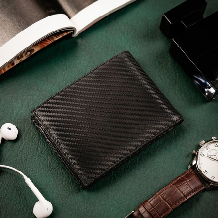 Portfel męski skórzany skóra naturalna  Peterson